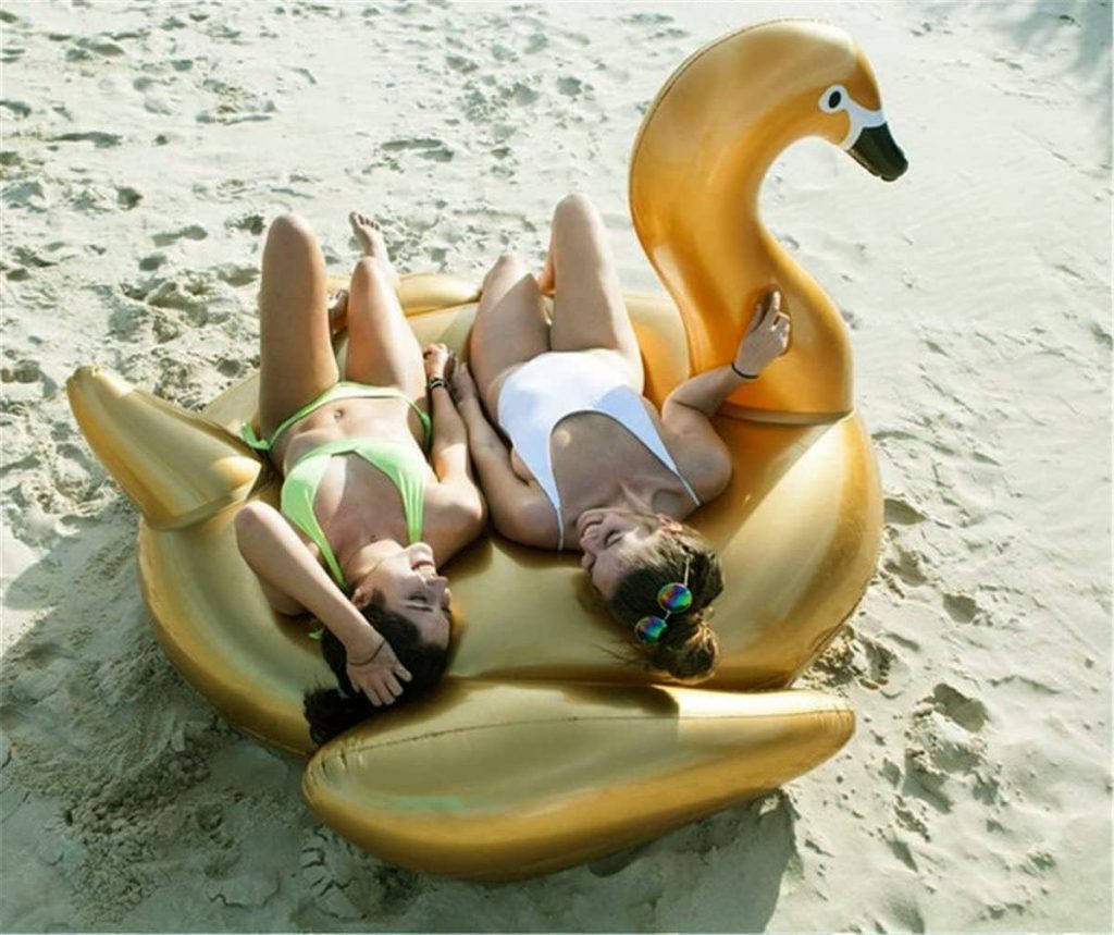 flotador cisne gigante