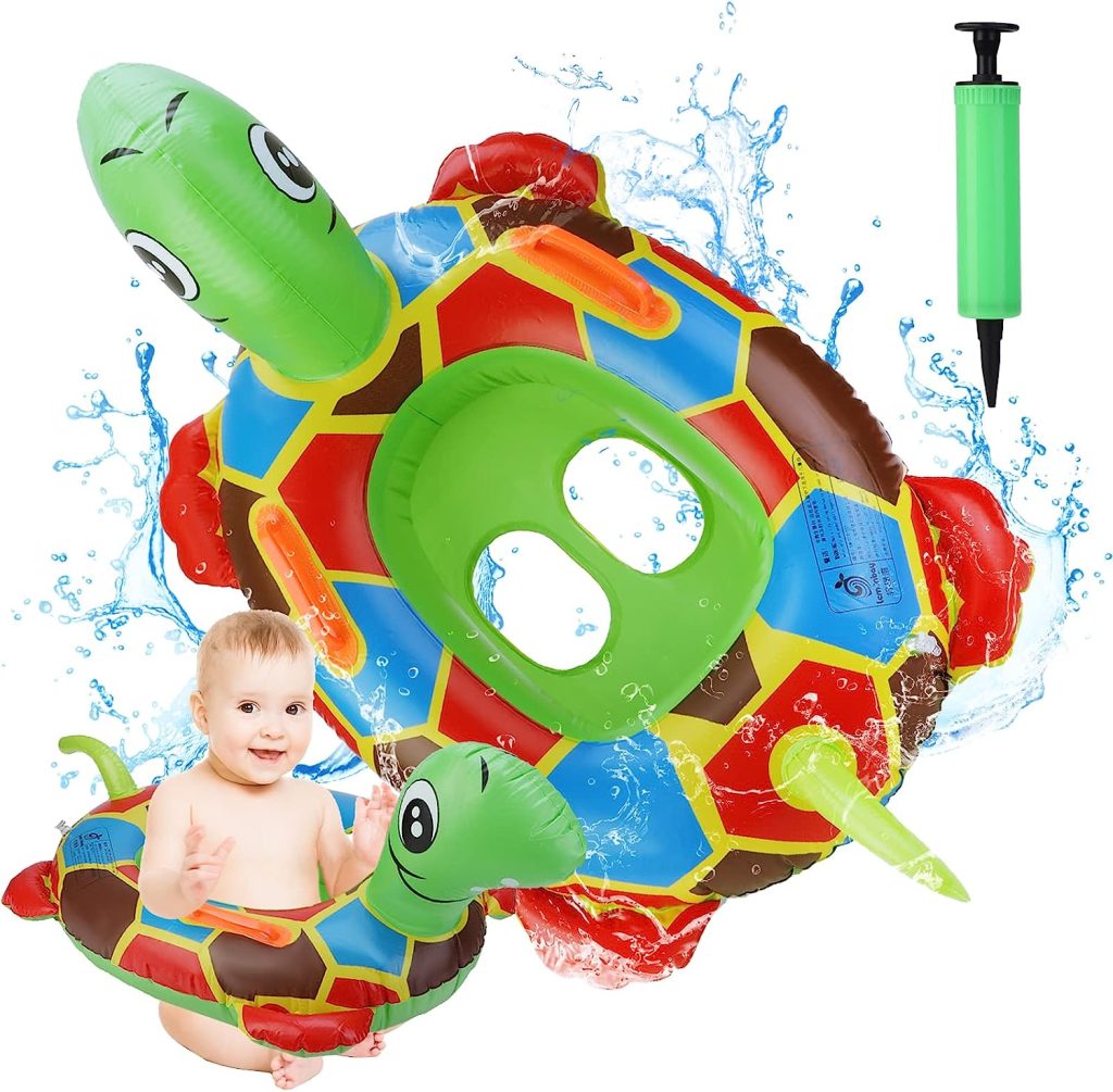flotador tortuga bebe